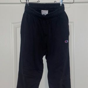 Black Champion Jogger Sweatpants. Good Condition.